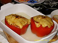 Fot. rog_j, Papryka faszerowana z mięsem mielonym i pieczarkam