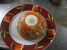 Fot. kaninek, Kurczak w galarecie