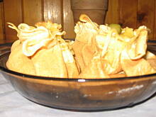 Fot. behemotka84, Sakiewki ze szpinakiem i pieczarkami