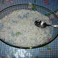 Panga z ryżem i dodatkami