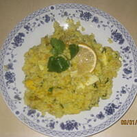 Kedgeree czyli ryz z ryba i jajkiem
