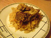 Fot. vikunia, Żeberka z kapustą