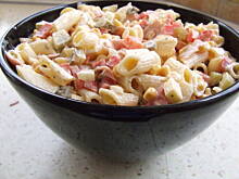 Fot. monami9, Sałatka z Makaronem i Papryką
