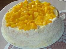 Fot. pynia65, torcik - ciasto brzoskwiniowe