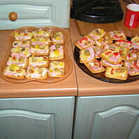 Figle - Migle z sosem czosnkowym