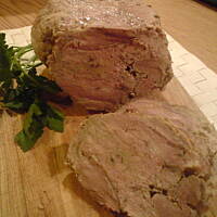 Łopatka faszerowana po myśliwsku