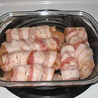 Piersi kurczaka w boczku