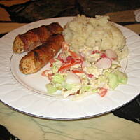 Piersi kurczaka w boczku