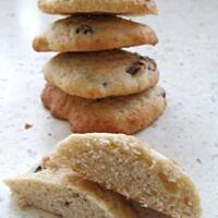 Ciasteczka bananowe z rodzynkami