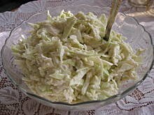 Fot. martikoziolek, Surówka z białej kapusty do kebaba i obiadu pycha