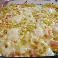 Zapiekanka ze szpinakiem