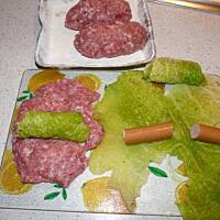 Kotlet mielony z gołąbkiem