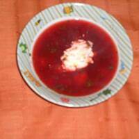 barszczyk z oczkiem bez zakwasu