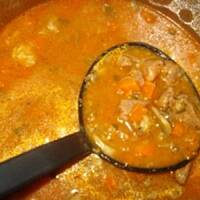 Gulasz z pieczarkami