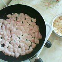 Kurczak po brazylijsku z ryżem i ananasem