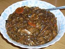 Fot. niebieska-różyczka, Pieczarki duszone do obiadu wg Różyczki