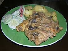 Fot. dj, Kurczak zapiekany z serem