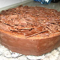 Ciasto z czekoladową truflą