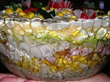 Fot. GosiaK, Pycha Stara Jak Świat Sałatka Warstwowa