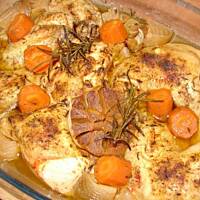 Kurczak z czosnkiem i tandori  - soczysty