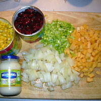 Bardzo prosta łatwa i przyjemna -sałatka