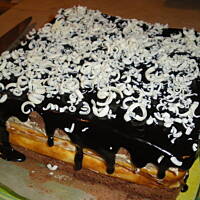 serniczek z masą kawową