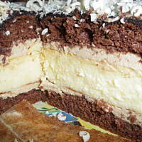 serniczek z masą kawową