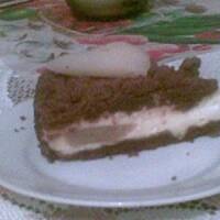 sernik z gruszkami pycha