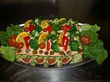 Fot. tineczka, Tort kanapkowy jarzynowy