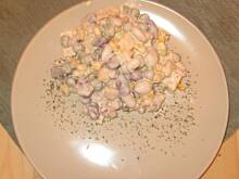 Fot. behemotka84, Sałatka trzy groszki