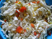 Fot. agness, surówka obiadowa z pekinki