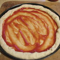 Pizza z kurczakiem i ananasem