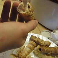 Rureczki francuskie z kremem łososiowym