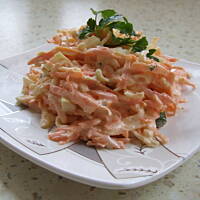 Surówka marchwiowo - porowa