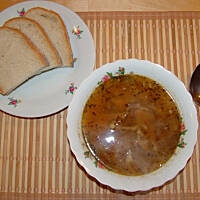 Flaczki z żołądków drobiowych