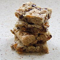 Owsiane batony z bakaliami