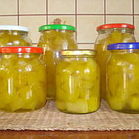 Cukinia w syropie - na zimę