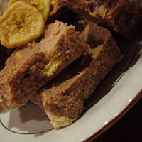 Blok czekoladowo-kakaowy z bakaliami-Kizi