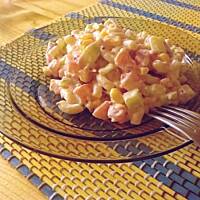 sałatka makaronowo-warzywna