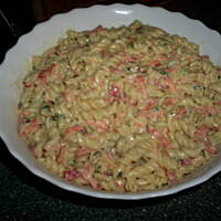 Sałatka z makaronu świderki