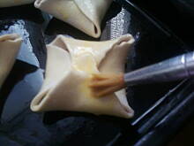 Fot. Dżelka, Francuskie koperty z jabłkami według Dżelki