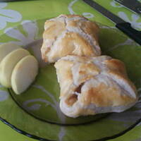 Francuskie koperty z jabłkami według Dżelki