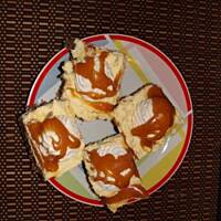 Ciasto toffi z bezami