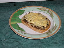 Fot. iisskkaa, Zapiekanka z pieczarkami