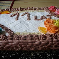 torcik jabłkowo smietanowo czekoladowy