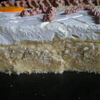 torcik jabłkowo smietanowo czekoladowy