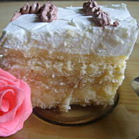 torcik jabłkowo smietanowo czekoladowy