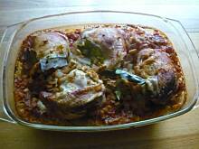 Fot. onlyred, Udka z ryżem w zalewie