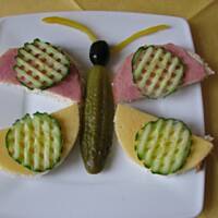 Kolorowe kanapki dla dzieci