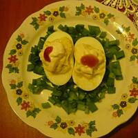 Faszerowane jajka według dziadka Heńka